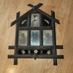 Vintage Tramp Art Frame